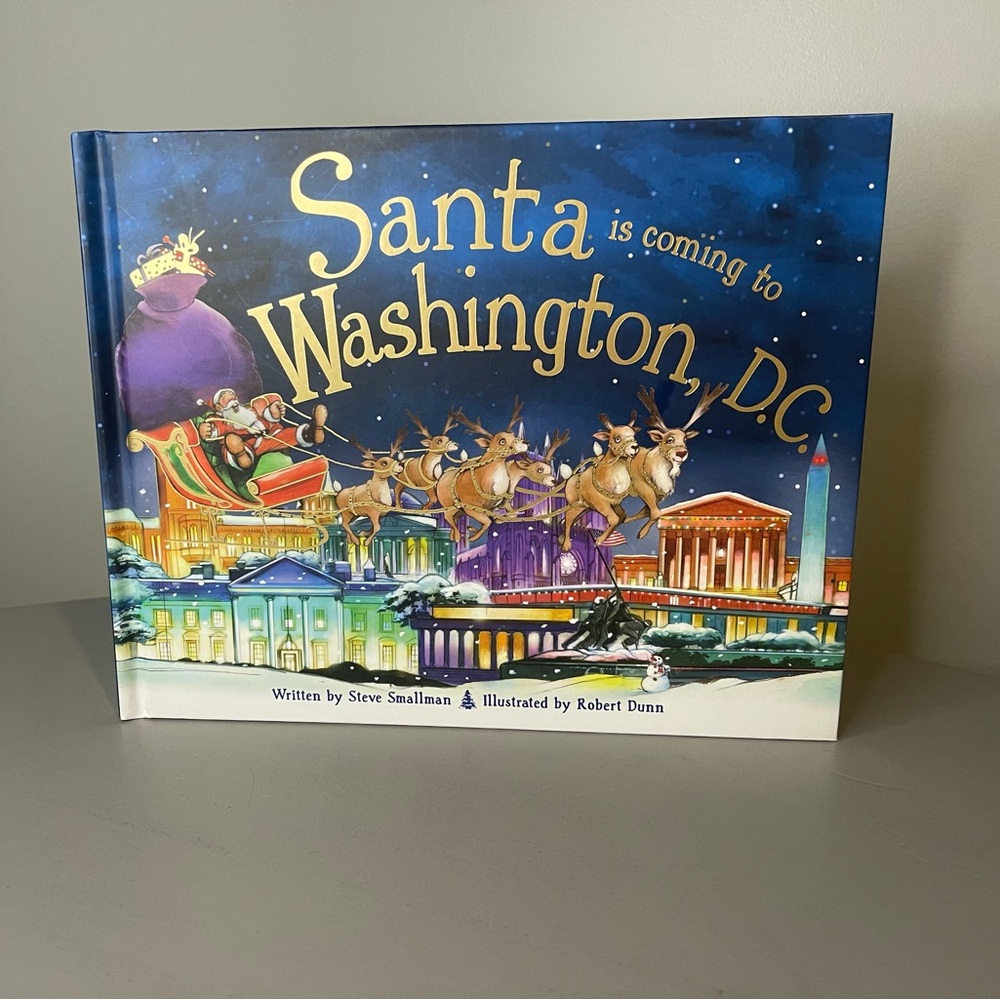 Santa Is Coming to Washington D.C. by Steve Smallman (Hardcover)